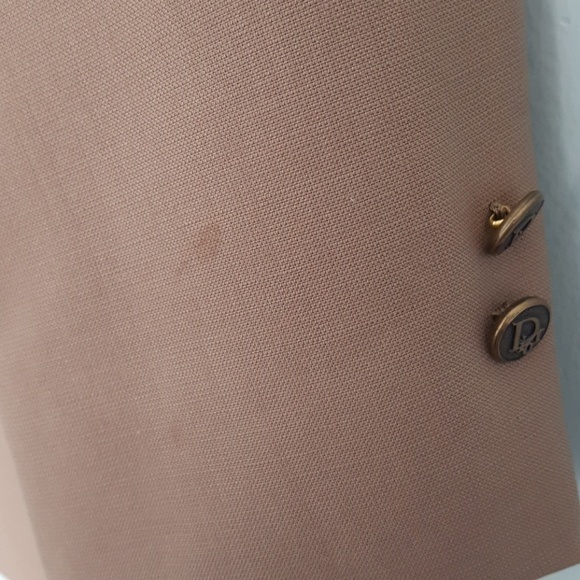 Hart Schaffner Marx By Christian Dior Brown Coat - Picture 4 of 6